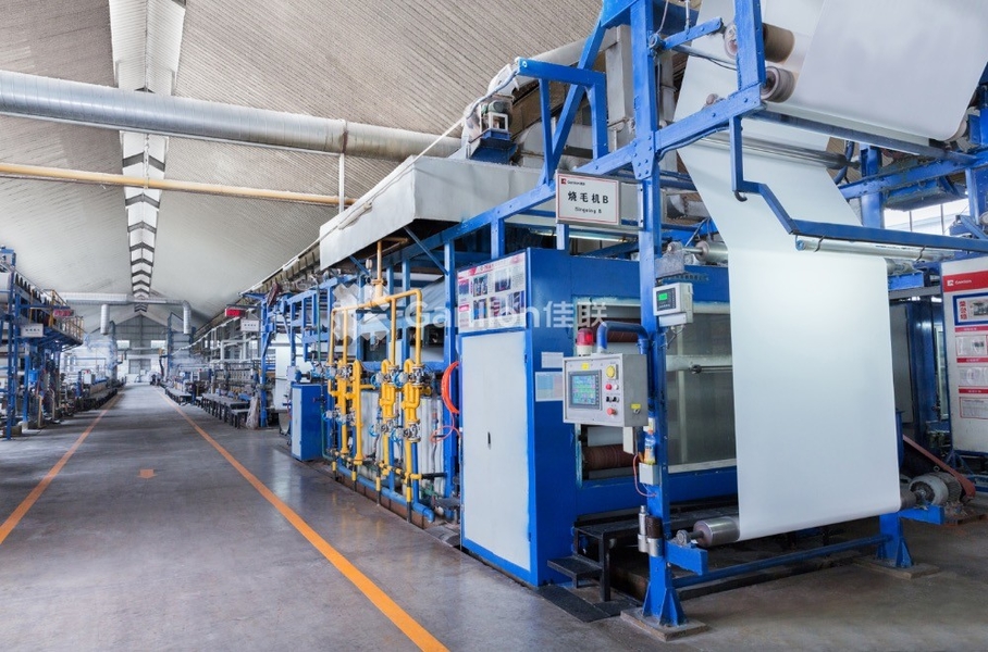 Mianyang Jialian printing and dyeing Co., Ltd. nhà sản xuất dây chuyền sản xuất